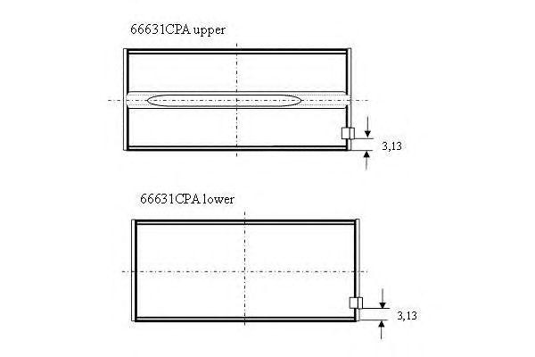 Подшипник 66631CPA GLYCO