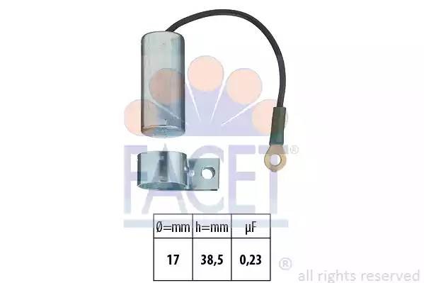 Конденсатор, система зажигания 0.0323 FACET