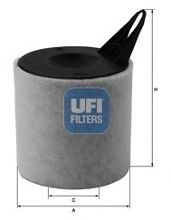 Воздушный фильтр 27.594.00 UFI
