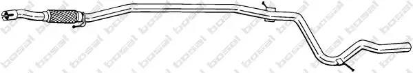 Средний глушитель выхлопных газов 945-381 BOSAL