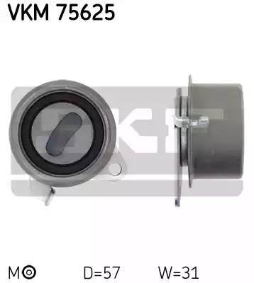 Натяжной ролик, ремень ГРМ VKM75625 SKF