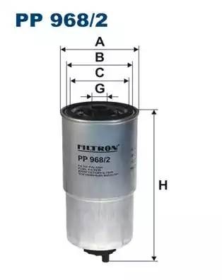 Фильтр топливный PP9682 FILTRON
