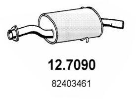 Глушитель выхлопных газов конечный 127090 ASSO