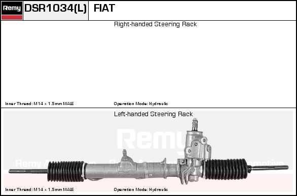 Рулевой механизм DSR1102L DELCO REMY