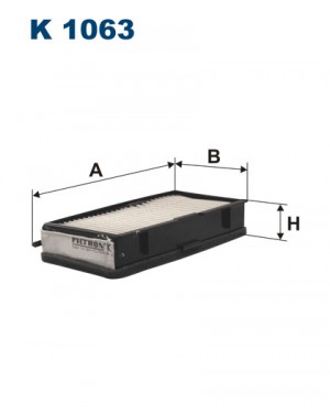 Фильтр салона K1063 FILTRON