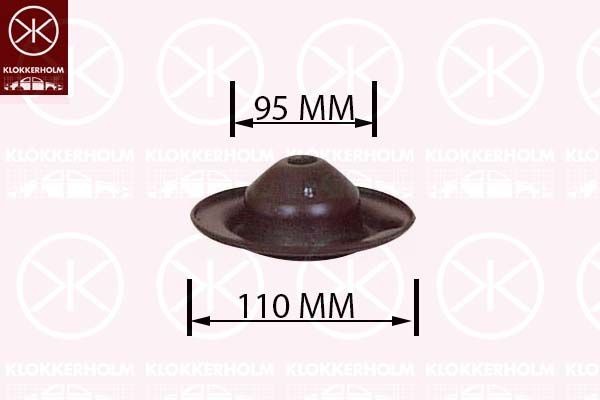 Опора амортизатора 9521435 KLOKKERHOLM
