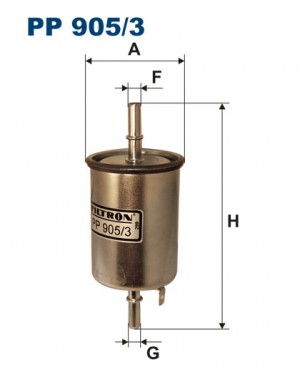 Фильтр топливный PP 905/3 FILTRON