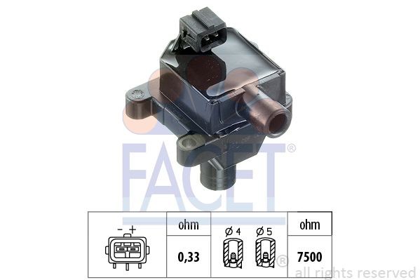 Ремкомплект, распределитель зажигания HT0636 FACET