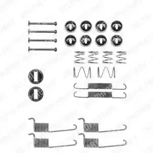 Комплектующие, тормозная колодка LY1196 DELPHI