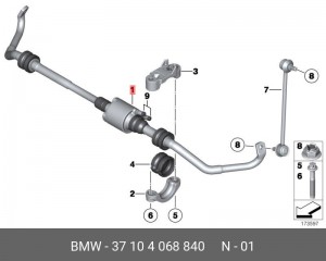 Деталь 37 10 4068840 BMW