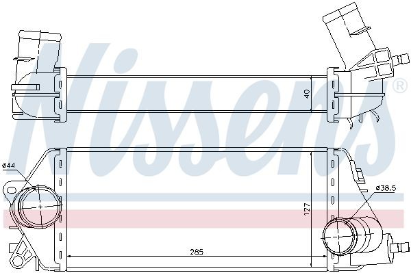 Интеркулер 96776 NISSENS