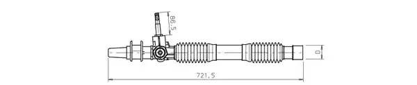 Рулевой механизм OP4005 GENERAL RICAMBI
