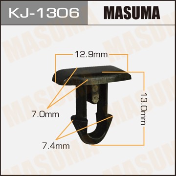 Клипса крепежная KJ1306 MASUMA