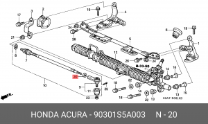 Деталь 90301S5A003 HONDA