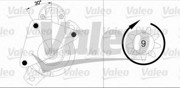 Стартер 455549 VALEO PHC