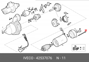 Болт 42537076 IVECO