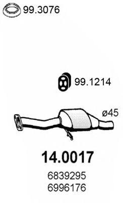 Катализатор 140017 ASSO
