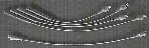 Ккомплект проводов зажигания 88607120 TRISCAN
