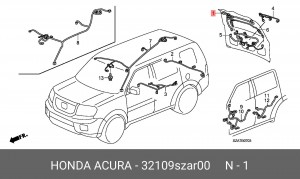 Жгут проводов 32109SZAR00 HONDA