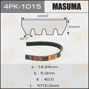 Ремень приводной 4PK-1015 MASUMA