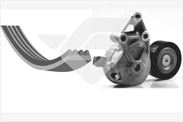 Поликлиновой ременный комплект KHV111 HUTCHINSON