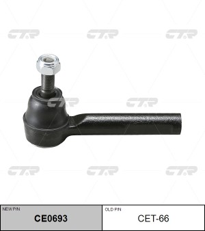 Наконечник рулевой тяги CET-66 CTR