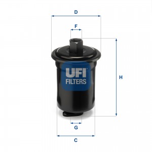 Топливный фильтр 31.712.00 UFI