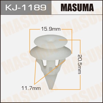 Клипса крепежная KJ1189 MASUMA