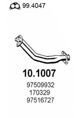 Выпускной трубопровод 101007 ASSO