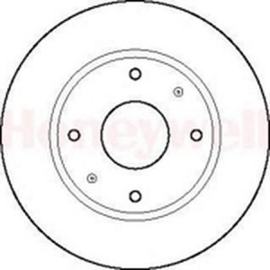 Тормозной диск 561457B BENDIX JURID
