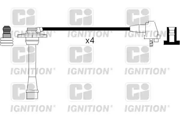 Ккомплект проводов зажигания XC633 QUINTON HAZELL