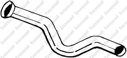 Выпускной трубопровод 720729 BOSAL
