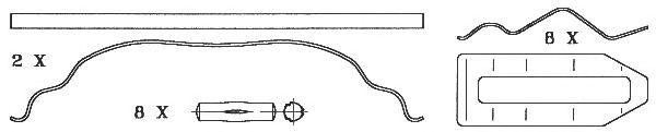Комплект тормозных колодок, диско FCV1047B FERODO