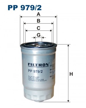 Фильтр топливный PP9792 FILTRON