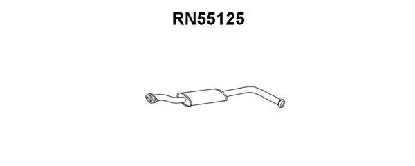 Предглушитель выхлопных газов RN55125 VENEPORTE
