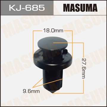 Клипса крепежная KJ685 MASUMA