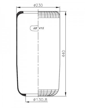 Деталь AB415 TIPTOPOL