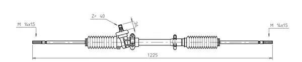 Рулевой механизм PO4003 GENERAL RICAMBI