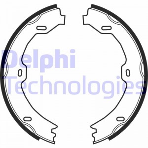Комплект тормозных колодок, стояночная тормозная система LS1923 DELPHI