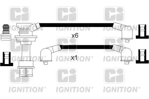 Ккомплект проводов зажигания XC1058 QUINTON HAZELL