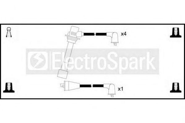Ккомплект проводов зажигания OEK555 STANDARD