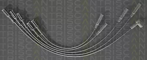 Ккомплект проводов зажигания 88607277 TRISCAN