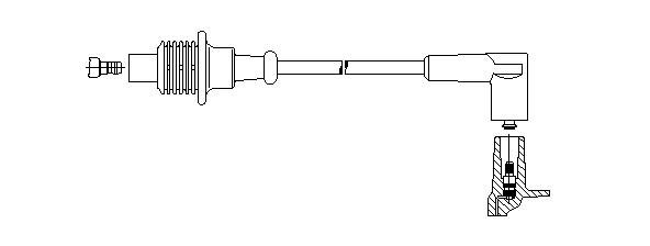 Провод зажигания 63152 BREMI