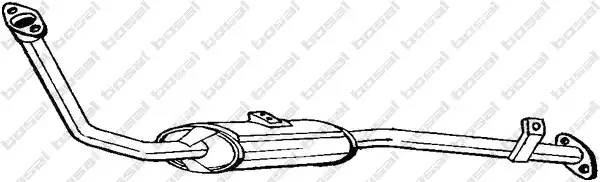 Предглушитель выхлопных газов 278-041 BOSAL