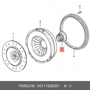 Выжимной подшипник 95111608201 PORSCHE