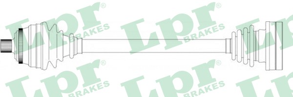 Приводной вал DS14075 LPR