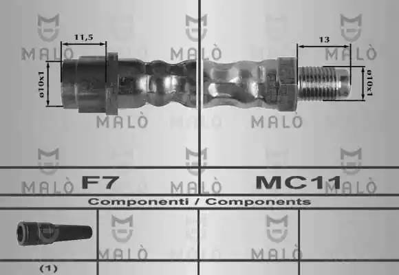 Тормозной шланг 80193 MALO