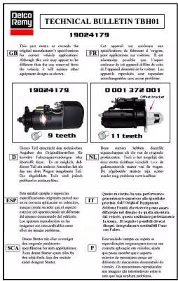 Стартер DRS3720 DELCO REMY