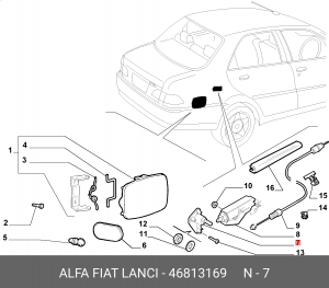 Деталь 46813169 ALFA FIAT LANCIA