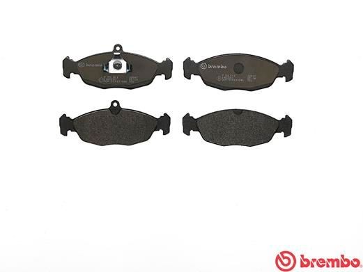 Комплект тормозных колодок, диско P 59 011 BREMBO